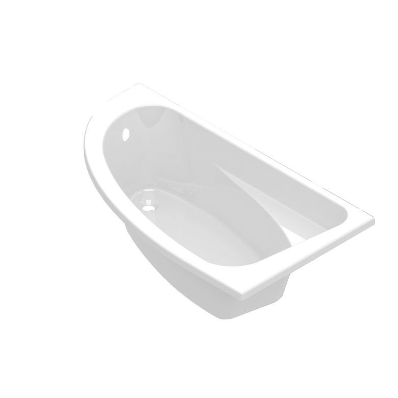 Baignoire d'angle acrylique BETTINA|Lapeyre