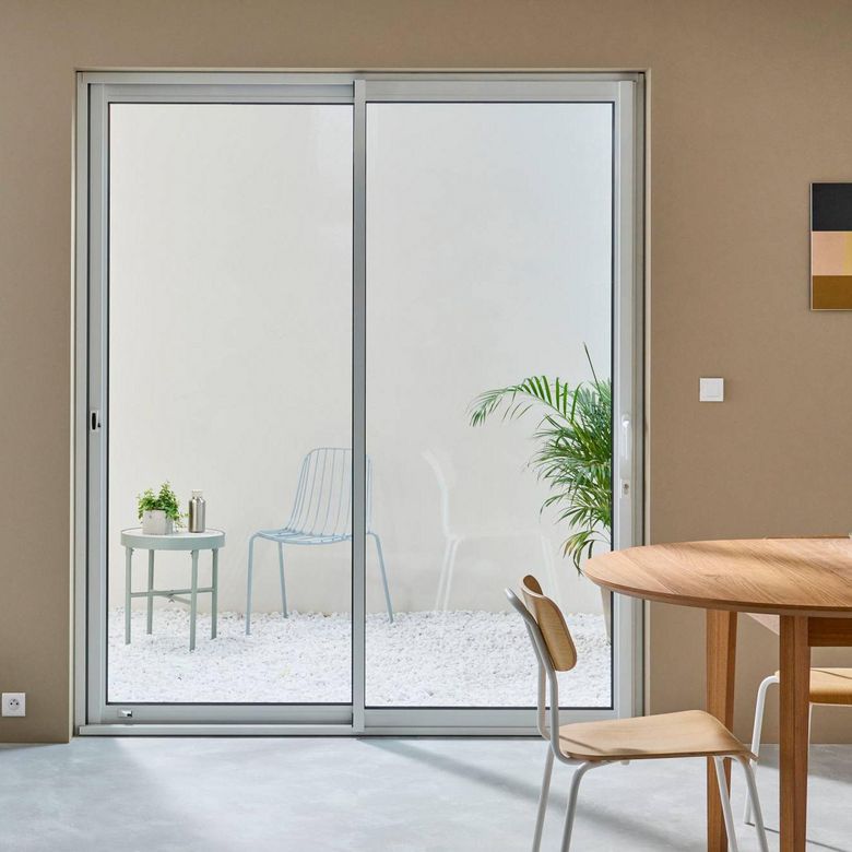 Baie coulissante Néva Aluminium  - Fenêtres - Lapeyre