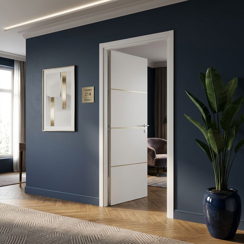 Bloc-porte Fin De Chantier HARMONIE thermique-Lapeyre