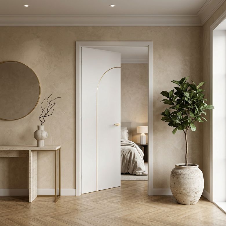 Porte seule ARCHE * prépeint  | Lapeyre