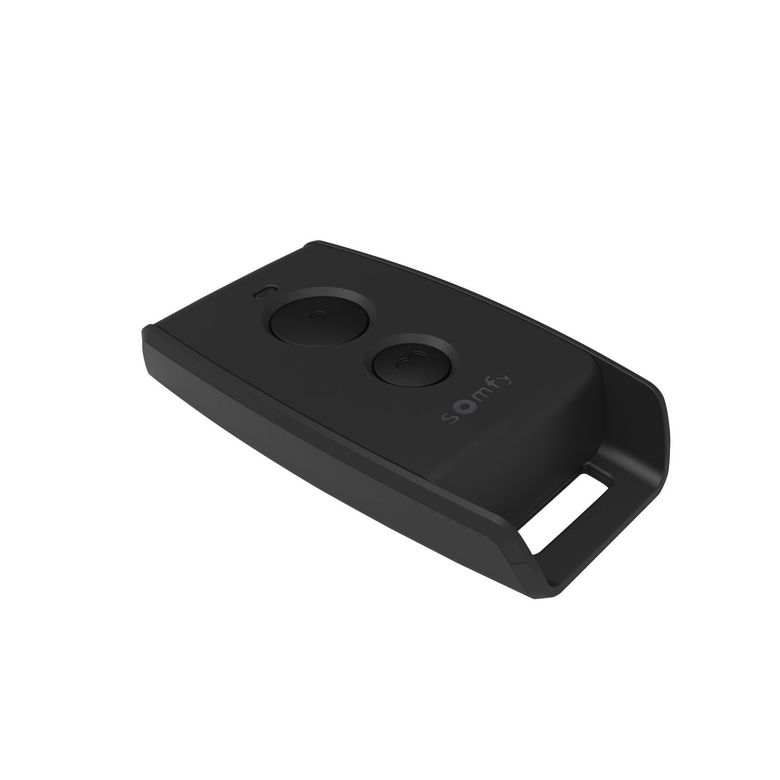 Porte de garage Columbia sectionnelle en kit motorisée SOMFY - Extérieur