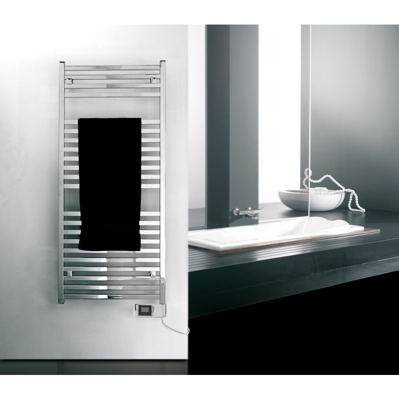 Sèche-serviettes électrique TENDANCE 350W chromé H.114.7xl.40 Main Image