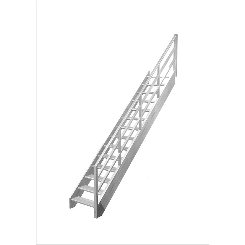 Escalier Aria droit rampe Eden