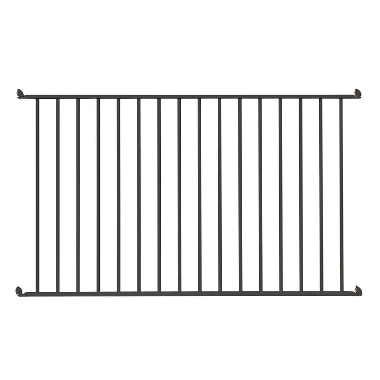 Barrière de piscine 2m JADE aluminium gris RAL 7016S Main Image