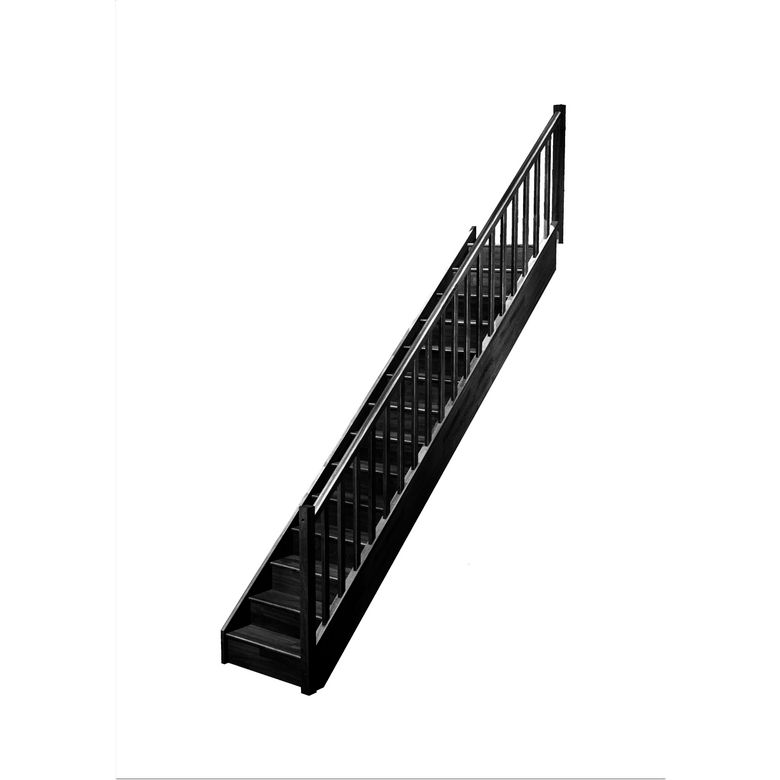 Escalier Faubourg droit rampe Moulure