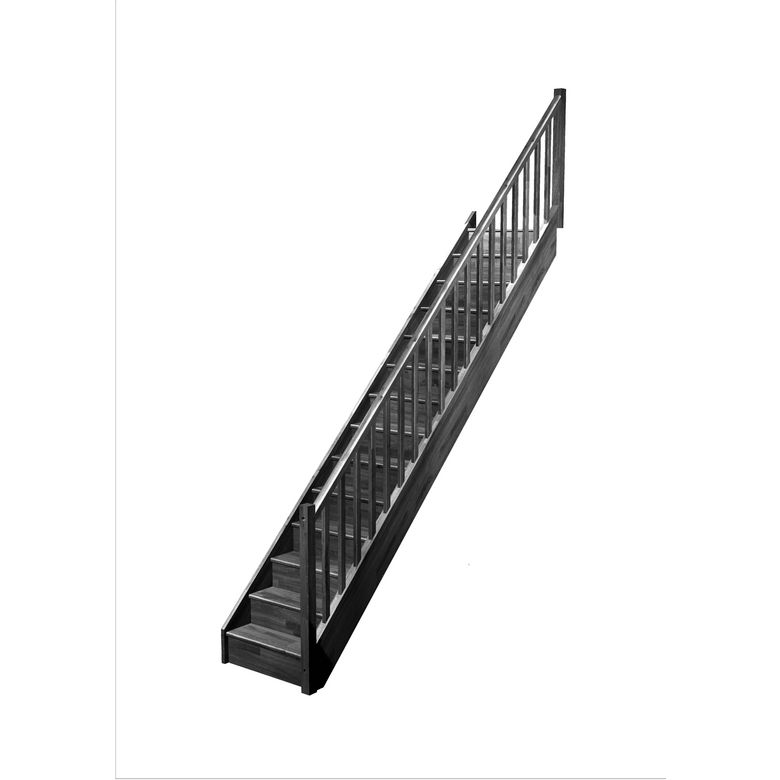 Escalier Faubourg droit rampe Moulure