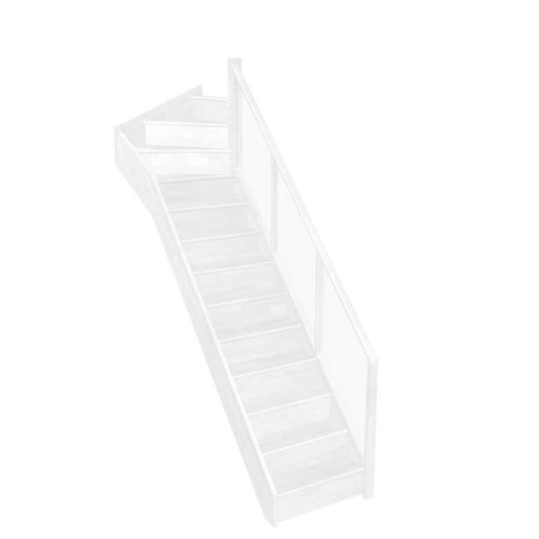 Escalier Faubourg quart tournant haut rampe Emerence