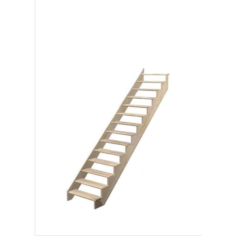 Escalier Ouessant droit sans rampe