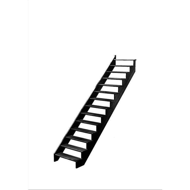 Escalier Ouessant droit sans rampe