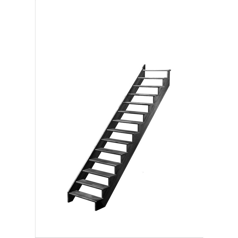 Escalier Ouessant droit sans rampe
