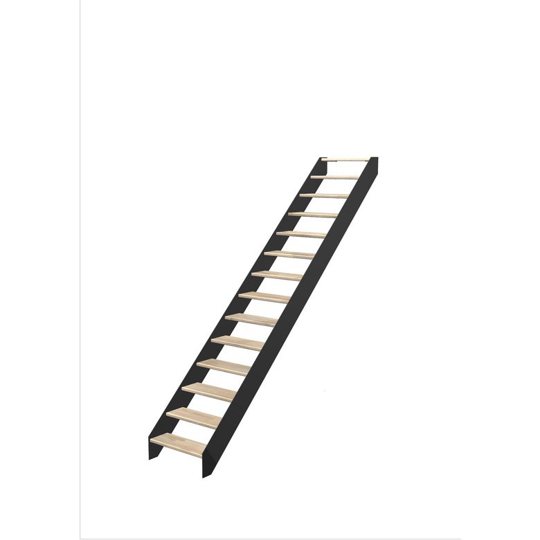 Escalier Estelle droit sans rampe