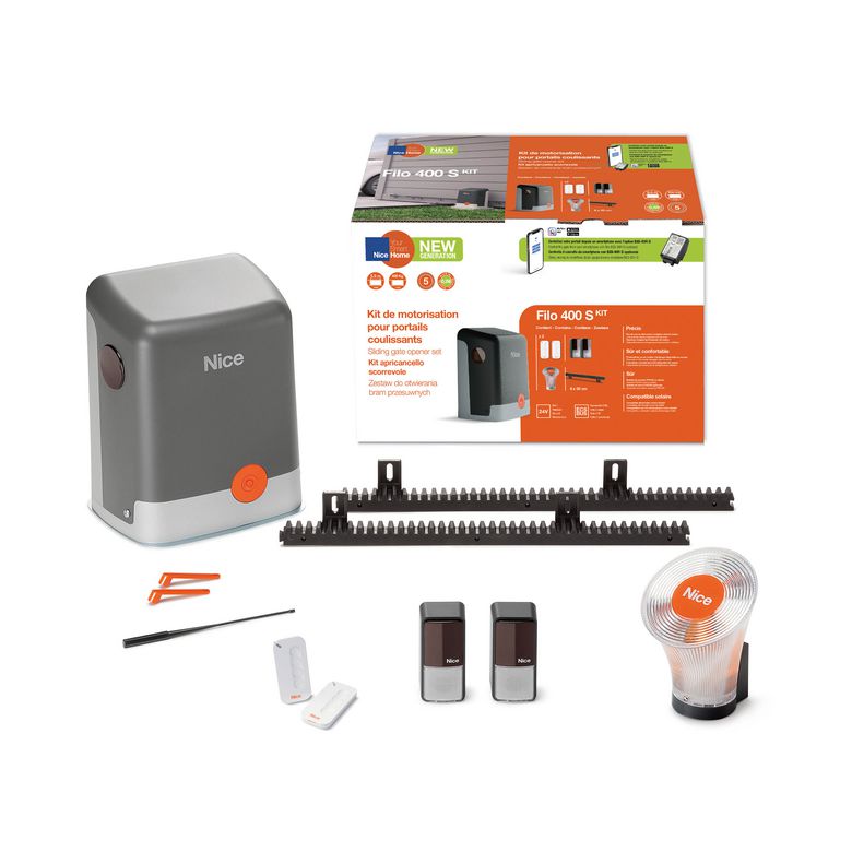Moteur de portail coulissant FILO 400s - Nice Home Main Image