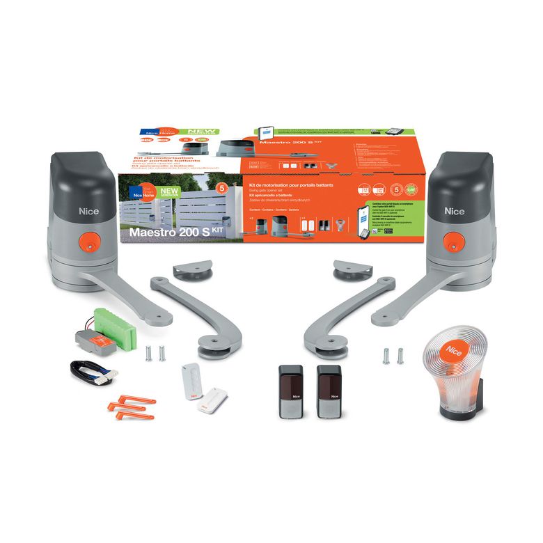 Moteur de portail battant à bras MAESTRO 200s - NiceHome Main Image