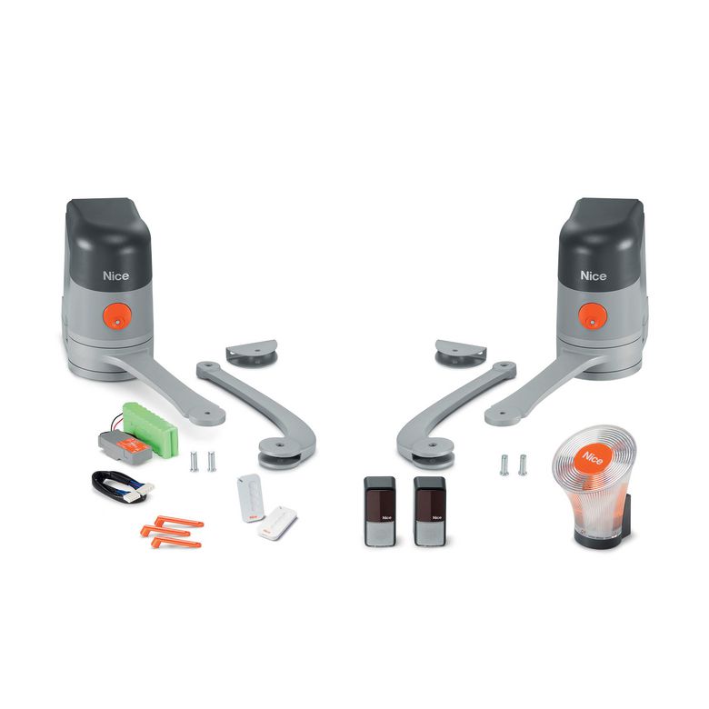 Moteur de portail battant NICEHOME à bras maestro 200s-Lapeyre