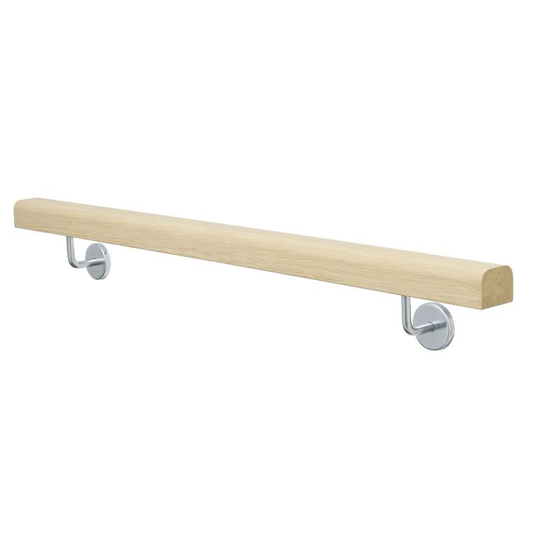 Main courante droite en bois / métal - Escaliers