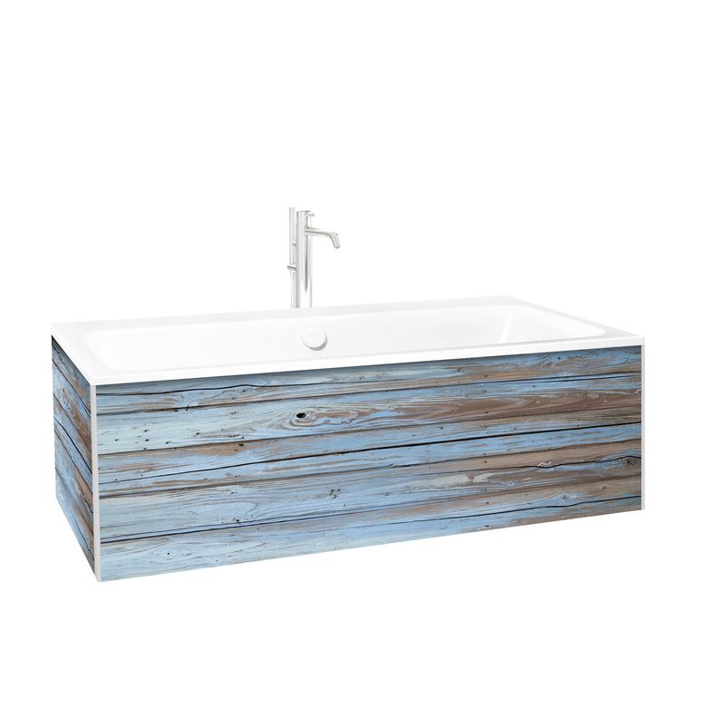 Habillage baignoire BENJAMIN droit+retour L.200 cm Cabane Main Image
