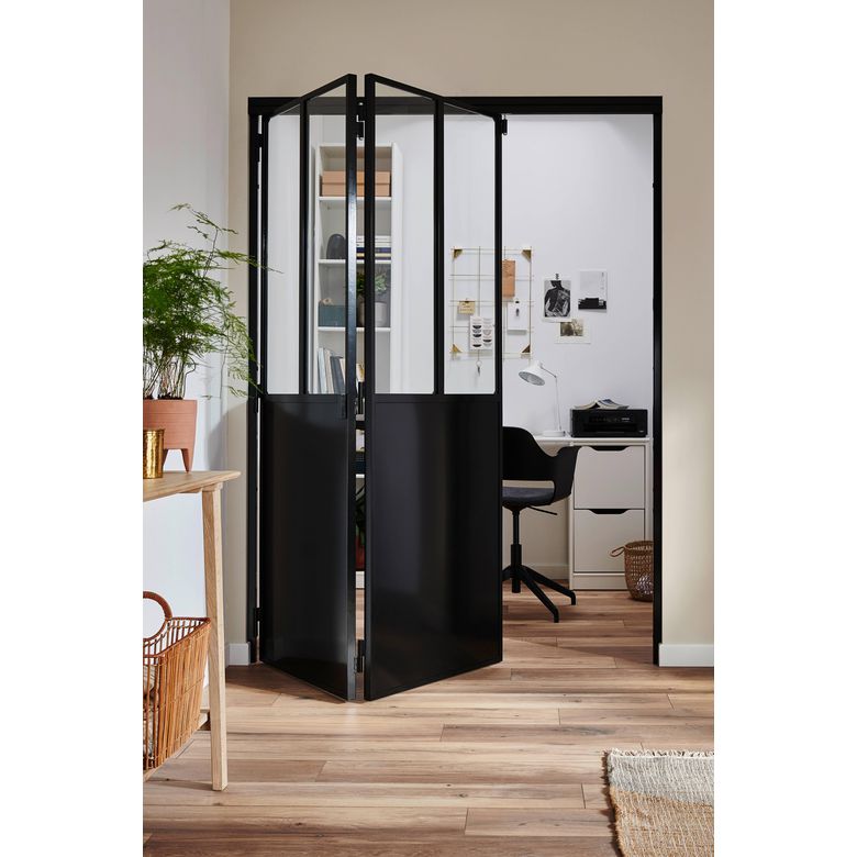 Cloison suspendue ACCORDEON 2 vantaux - Verrières