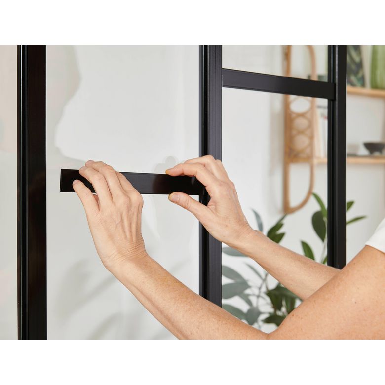 Lot de 2 plats décoratifs adhésifs pour verrières - Verrières