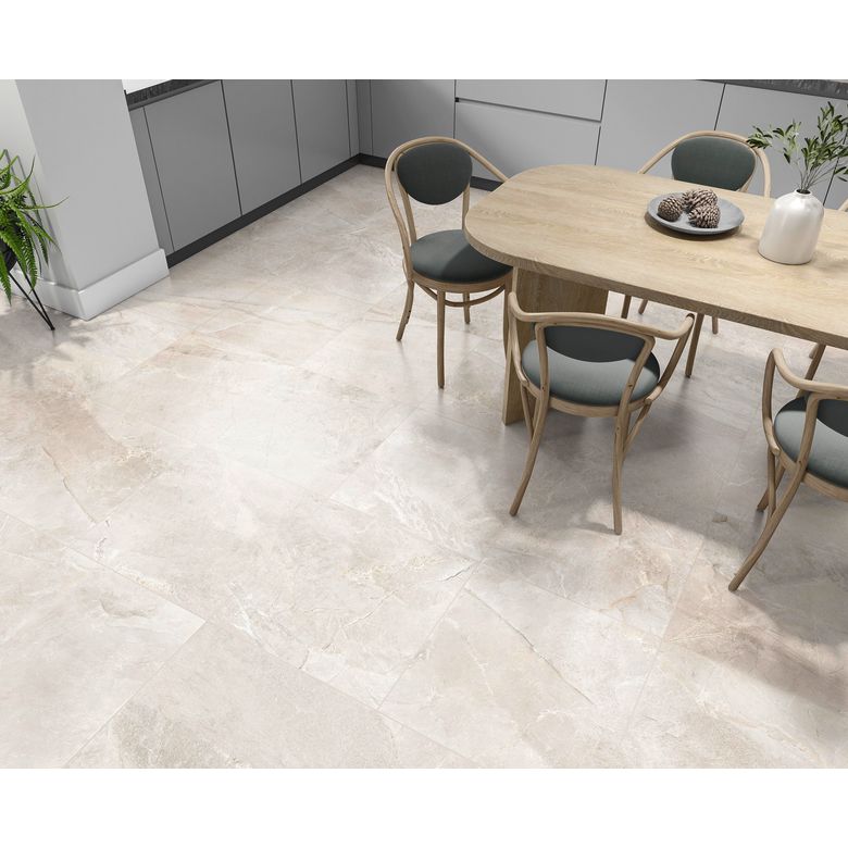 Carrelage sol TEMPO beige naturel 60x60 cm | Lapeyre