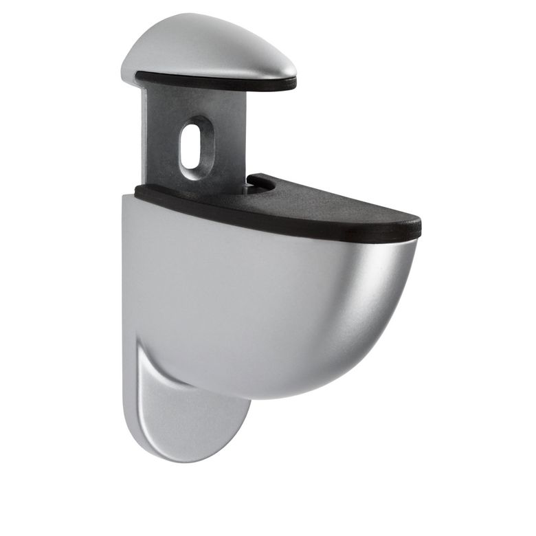 Lot de 2 supports étagères TUCANO aluminium