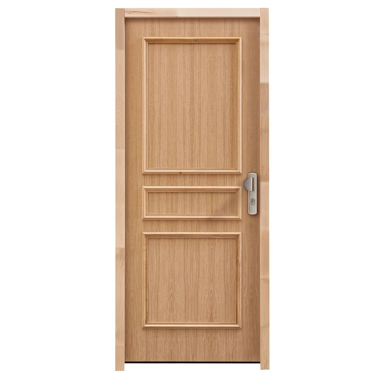 Bloc-porte palier Chêne ASTRID 2 EI30 - 39dB 3 pt sans barillet H.204 x l.73 G Main Image