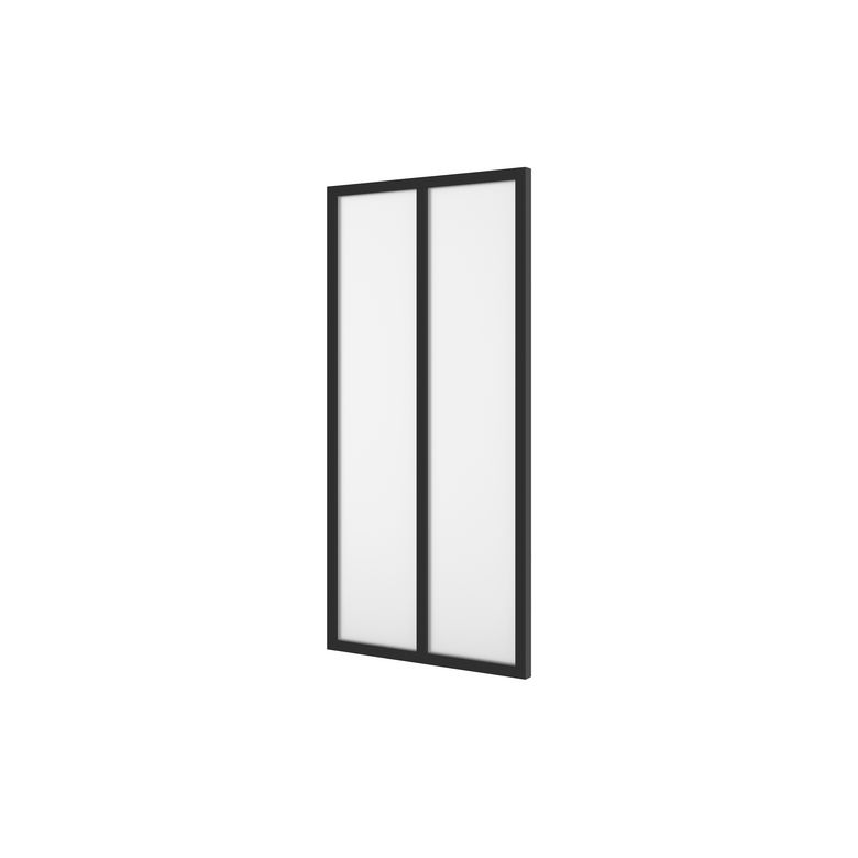 Kit verrière RHEA aluminium 2 vitrage dépoli - Lapeyre