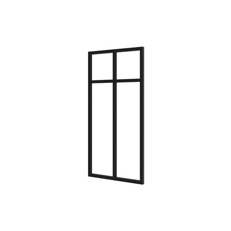 Kit verrière RHEA aluminium 1 vitrage transparent à personnaliser - Lapeyre