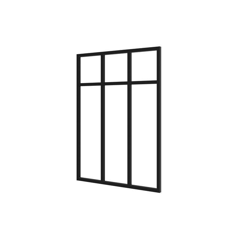 Kit verrière RHEA aluminium 3 vitrage dépoli à personnaliser - Lapeyre