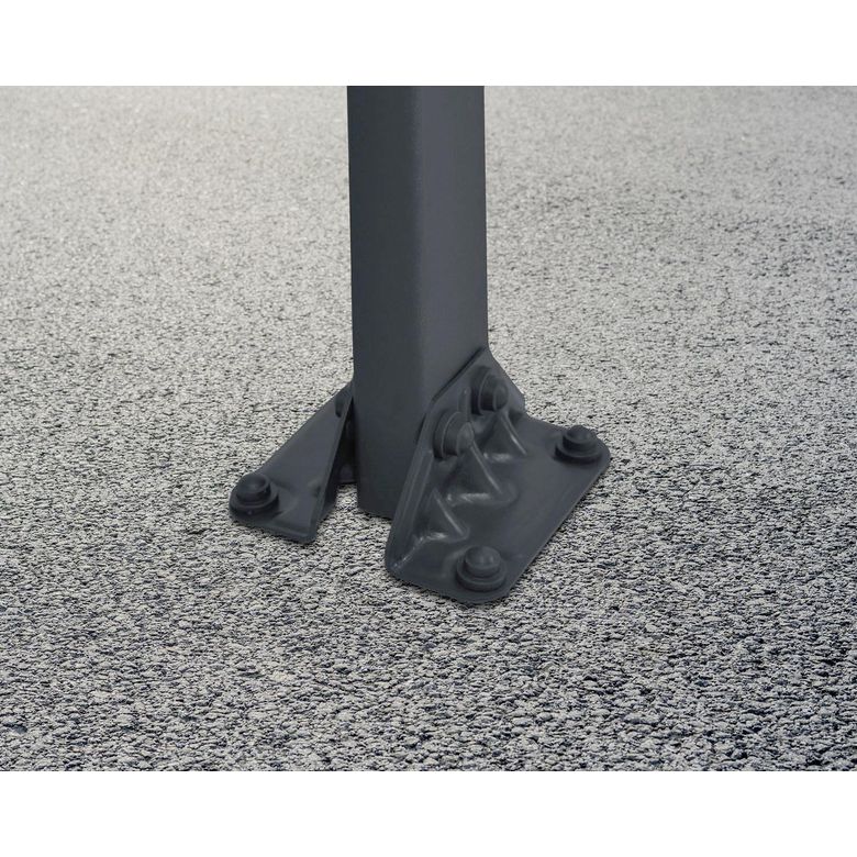 Carport MODENA aluminium noir -Lapeyre