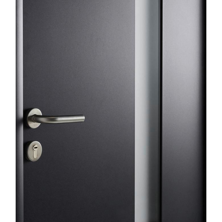 Porte d'entrée Sorbey Aluminium poignée Iris