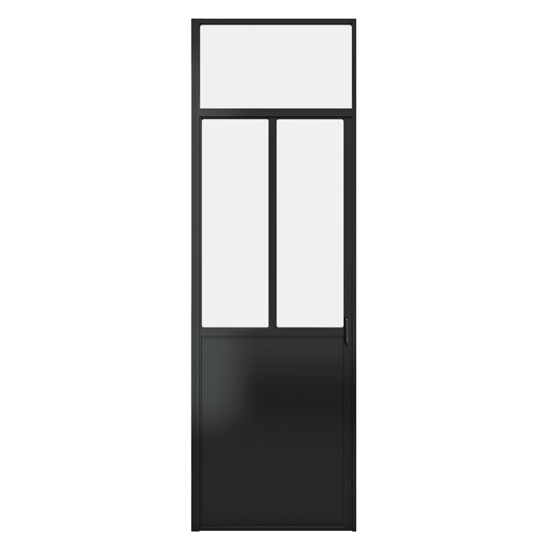Porte battante CREATIVE avec imposte - Portes - Lapeyre