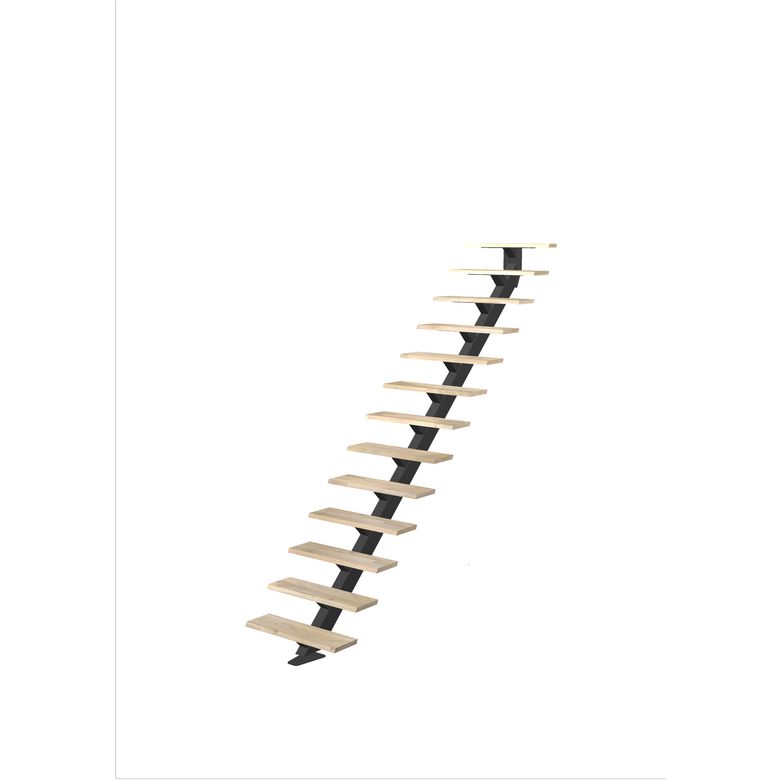 Escalier Elliot droit sans rampe