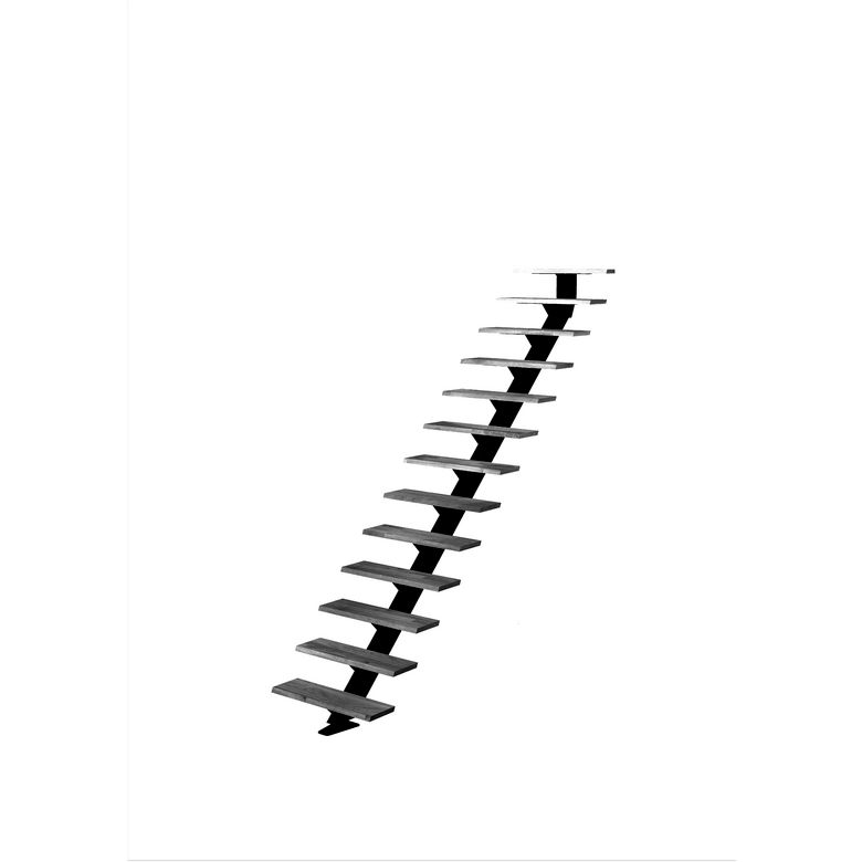 Escalier Elliot droit sans rampe