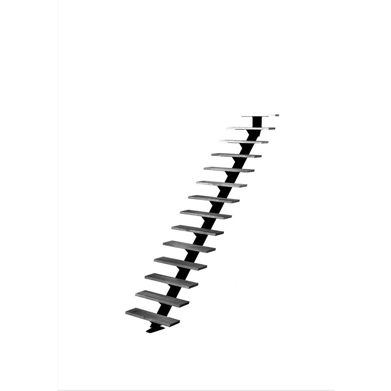 Escalier Elliot droit sans rampe