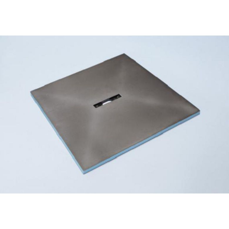 Receveur de douche rectangulaire à carreler FUNDO PRIMO centré à encastrer