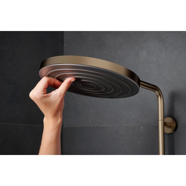 Colonne de douche thermostatique PULSIFY bronze brossé