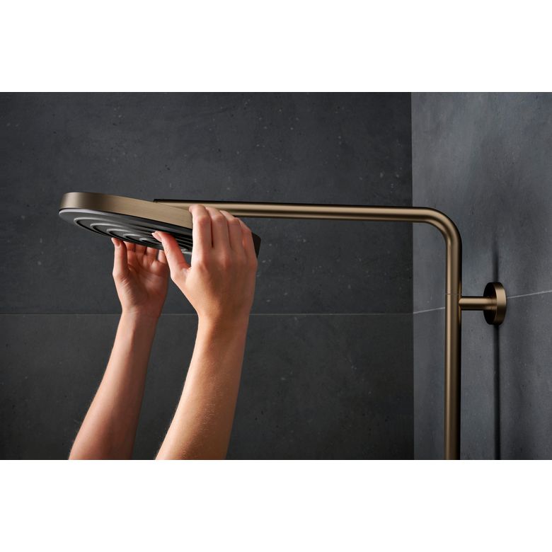 Colonne de douche thermostatique PULSIFY bronze brossé