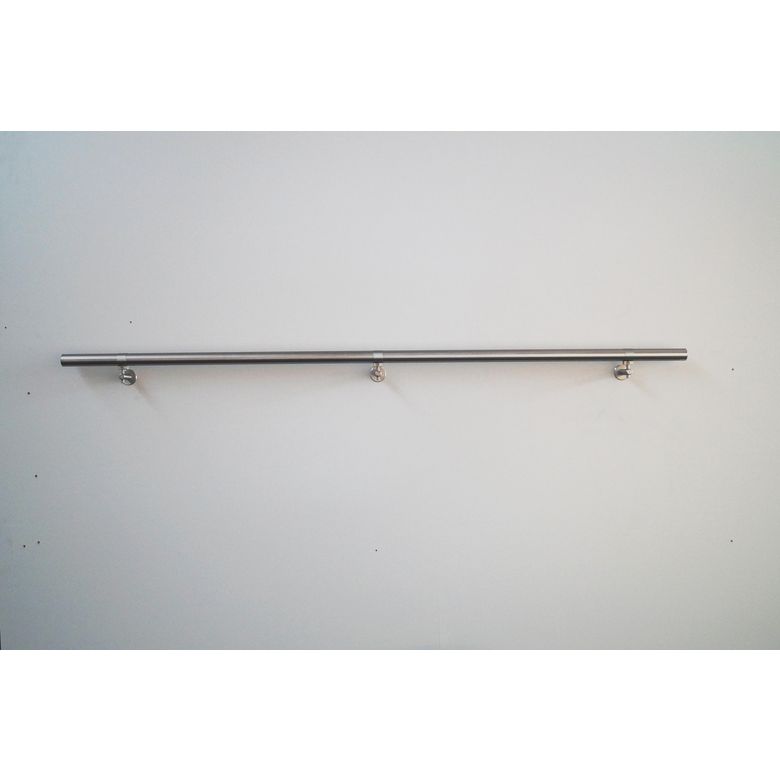 Main courante cylindrique en inox - Escaliers