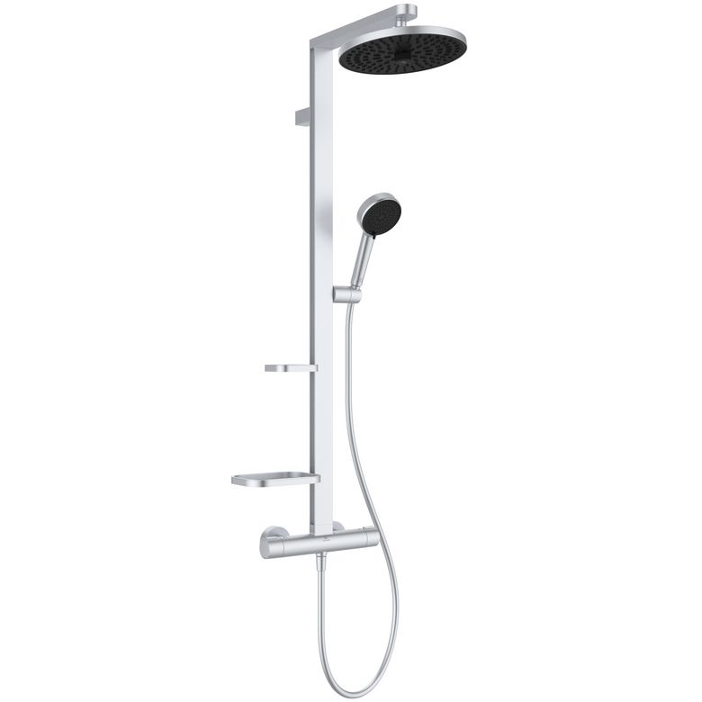 Colonne de douche thermostatique CERATHERM ALU+