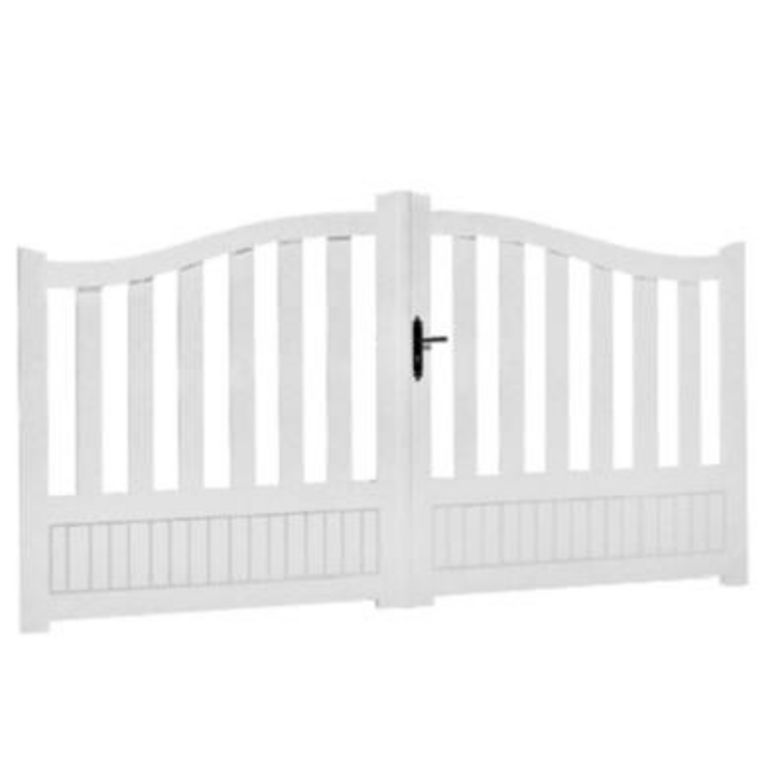 Portail battant PVC Bréhat Galbé