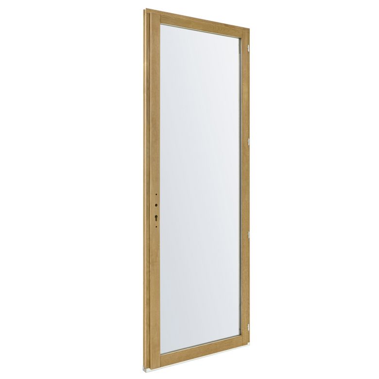 Porte-fenêtre 1 vantail Mitra chêne-Lapeyre