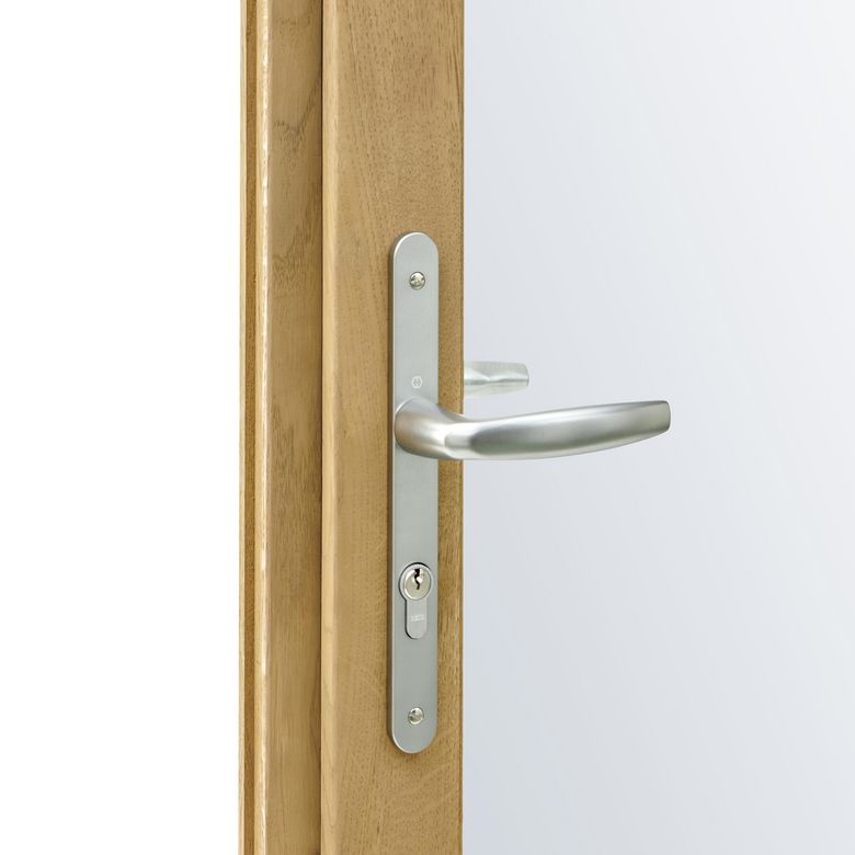 Porte-fenêtre 1 vantail Mitra chêne-Lapeyre