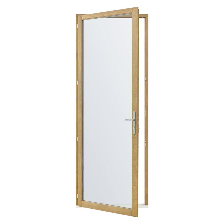 Porte-fenêtre 1 vantail Mitra chêne-Lapeyre