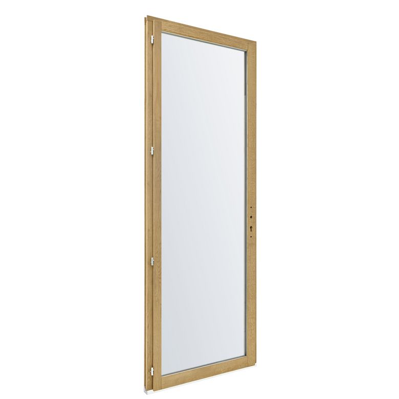 Porte-fenêtre 1 vantail Mitra chêne-Lapeyre