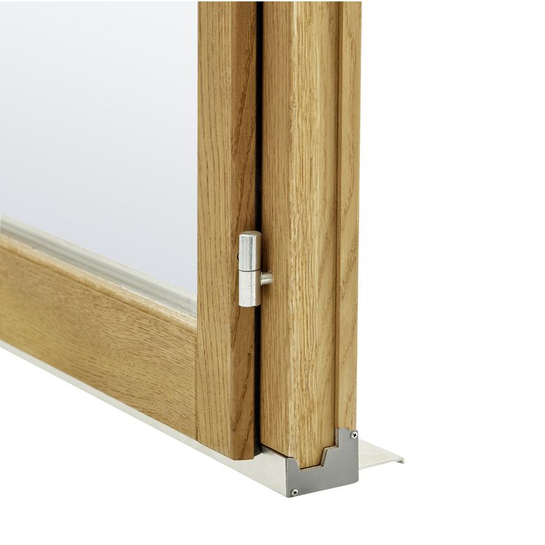 Porte-fenêtre 2 vantaux Mitra chêne-Lapeyre