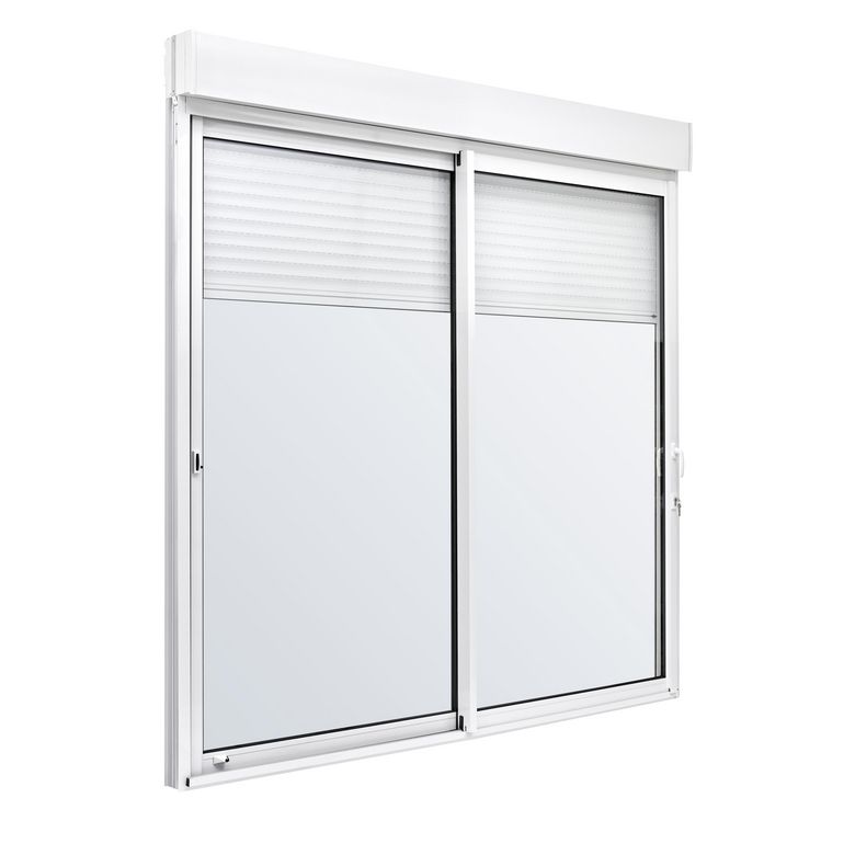 Baie coulissante Néva Aluminium volet intégré-Lapeyre