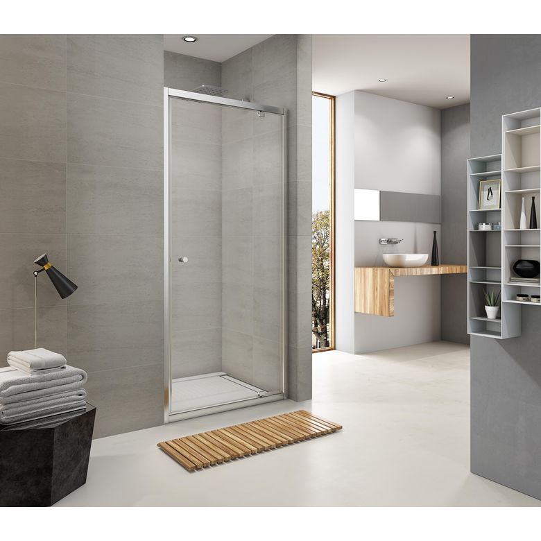 Porte de douche pivotante DAN - Porte de douche - Lapeyre