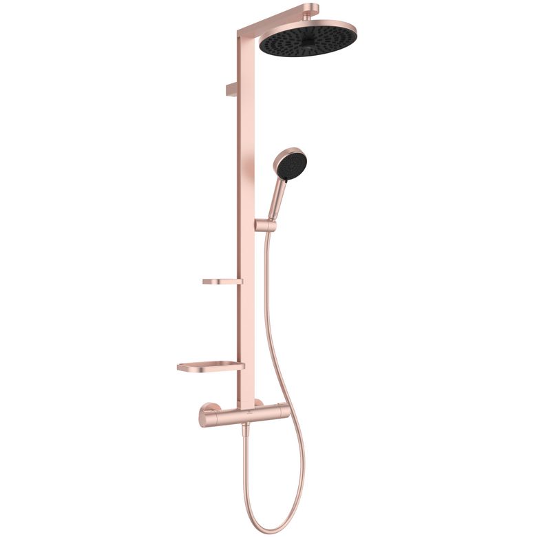 Colonne de douche thermostatique CERATHERM ALU+