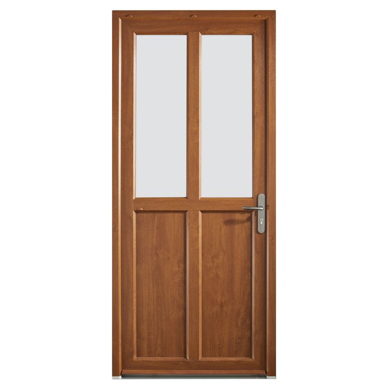 Porte d'entrée** PVC AMELIE avec barillet 40x40 - Ud 1,5 - H.215 x l.90 gauche Main Image