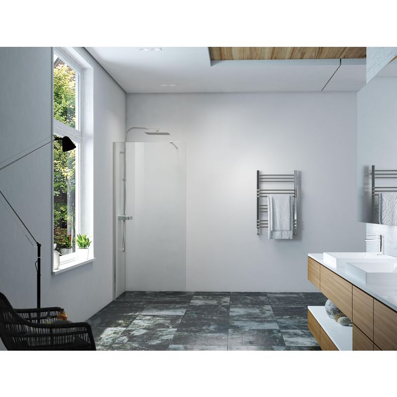 Paroi de douche LARY profilé aluminium